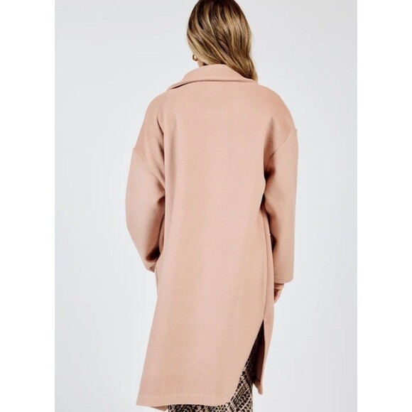 NWT - Anthropologie x Sadie & Sage Hayle Open Coat-Rose - Size Medium - Picture 5 of 11